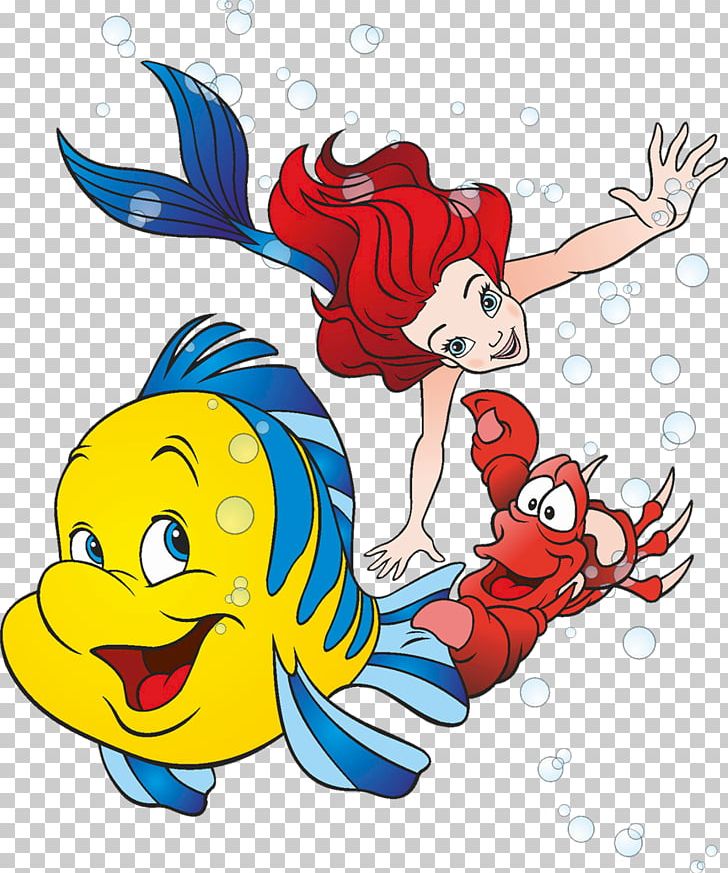 Ariel Sebastian Flounder The Prince King Triton PNG, Clipart, Flounder ...