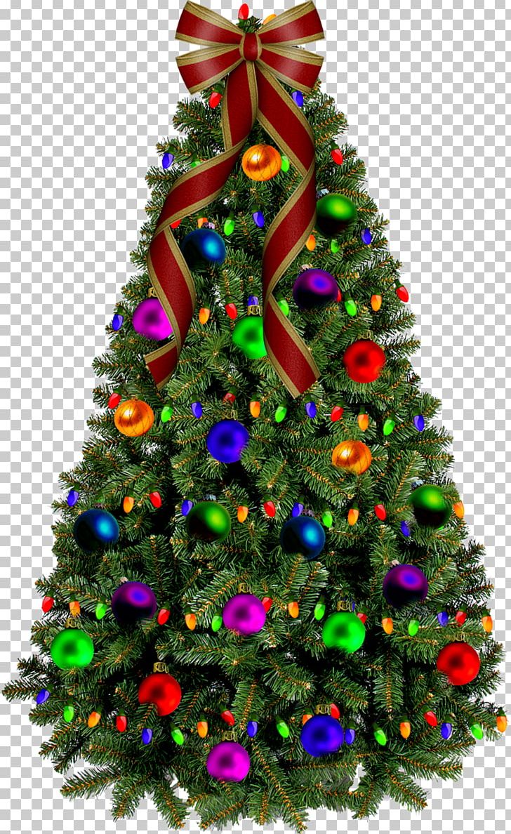 Christmas Tree Santa Claus Christmas Gift New Year Tree PNG, Clipart, Animation, Christmas, Christmas Decoration, Christmas Gift, Christmas Lights Free PNG Download