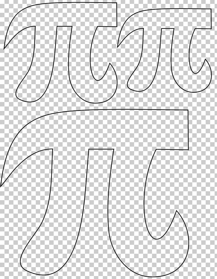 Coloring Book Black And White Pi Day PNG, Clipart, Angle, Area, Artwork, Black, Black And White Free PNG Download