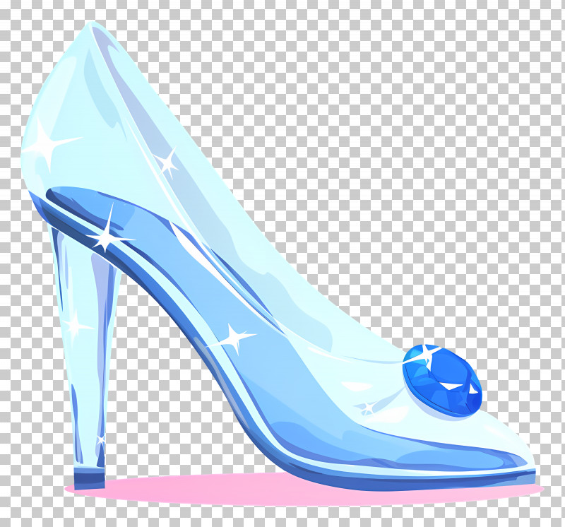 Cinderella Glass Shoe - Shiny Cinderella Glass Slipper PNG, Clipart ...
