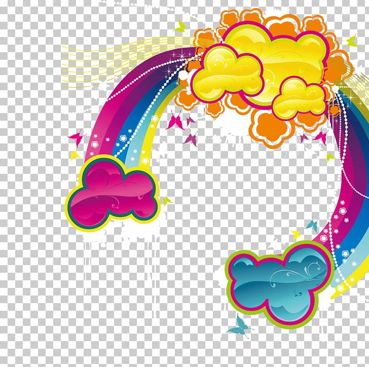 Rainbow Illustration PNG, Clipart, Cartoon Character, Cartoon Eyes, Cloud, Computer Wallpaper, Encapsulated Postscript Free PNG Download