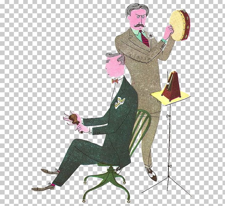 What Makes An Orchestra Suit Illustrator Illustration PNG, Clipart, Art, Cartoon, Casual, Chair, Clothing Free PNG Download