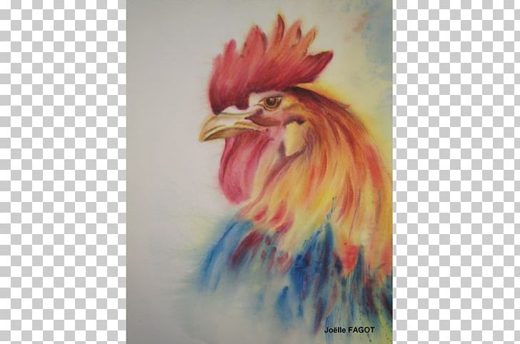 Rooster Watercolor Painting Beak Feather Chicken As Food PNG, Clipart, Animals, Beak, Bird, Chicken, Chicken As Food Free PNG Download