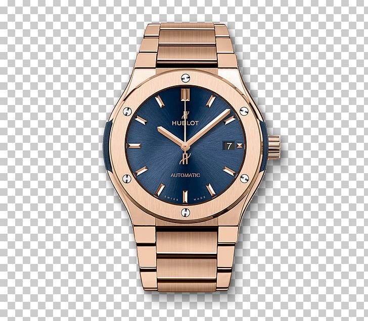 Hublot Classic Fusion Watch Chronograph Blue PNG, Clipart, Automatic Watch, Blue, Bracelet, Brand, Brown Free PNG Download