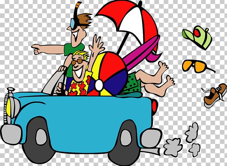 Summer Vacation Free Content PNG, Clipart, Beach, By Car, Car, Cartoon, Download Free PNG Download