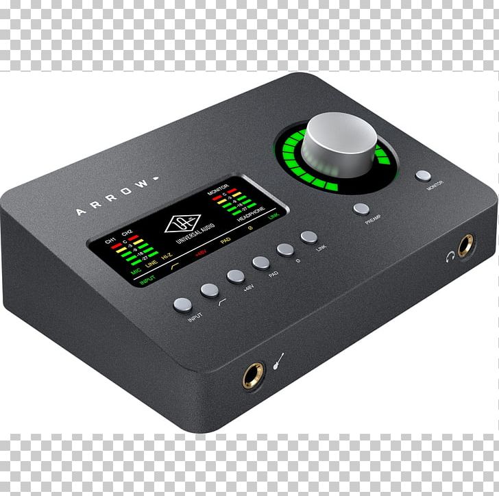 Universal Audio Sound Recording And Reproduction Thunderbolt Digital Signal Processor PNG, Clipart, Arrow, Audio Equipment, Electronic Device, Electronics, Interface Free PNG Download