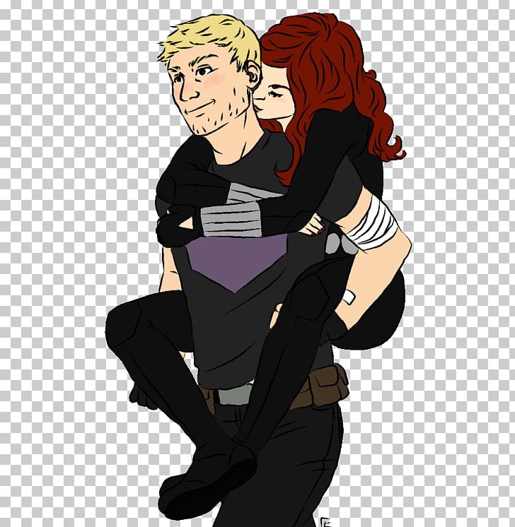 Black Widow Clint Barton The Avengers Marvel Comics Fan Art PNG, Clipart,  Free PNG Download