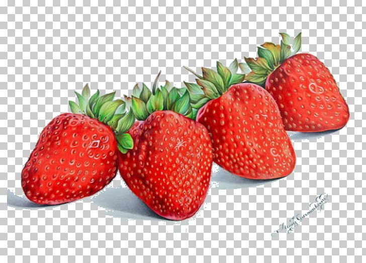 Colored Pencil Drawing Still Life Watercolor Painting Aedmaasikas PNG, Clipart, Aedmaasikas, Auglis, Berry, Color, Diet Food Free PNG Download