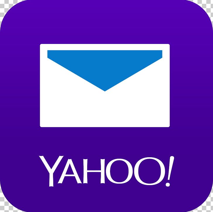 Yahoo! Mail Email Box Email Client PNG, Clipart, Angle, App, Area, Blue, Brand Free PNG Download
