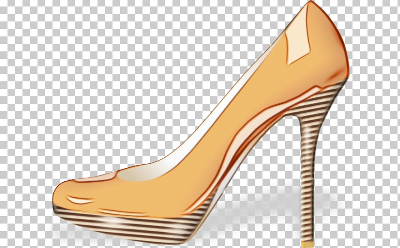 Sandal Yellow Beige Heel Font PNG, Clipart, Beige, Heel, Paint, Pump, Sandal Free PNG Download