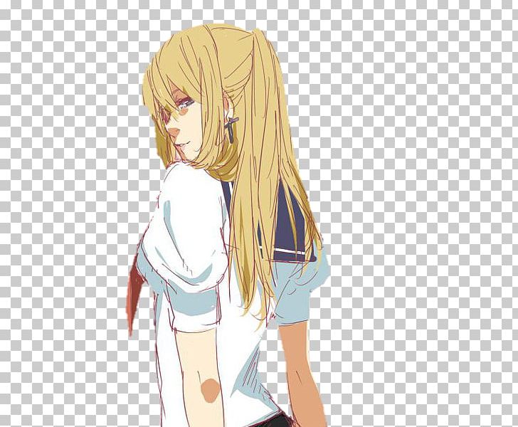 Anime Hime Cut Mangaka Бойжеткен Sticker PNG, Clipart, Anime, Arm, Black Hair, Blond, Brown Hair Free PNG Download