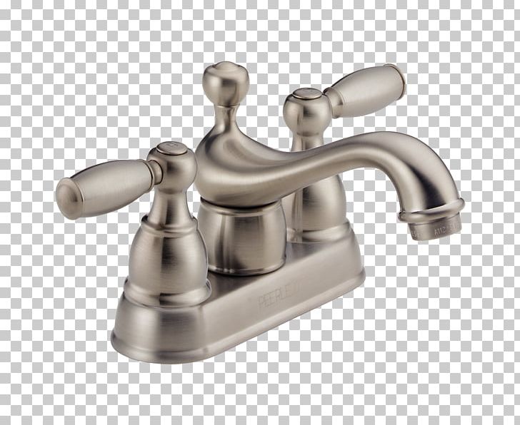 Faucet Handles & Controls Faucet Peerless Faucets Brass Baths Brushed Metal PNG, Clipart, Bathroom, Baths, Bathtub Accessory, Brass, Brushed Metal Free PNG Download