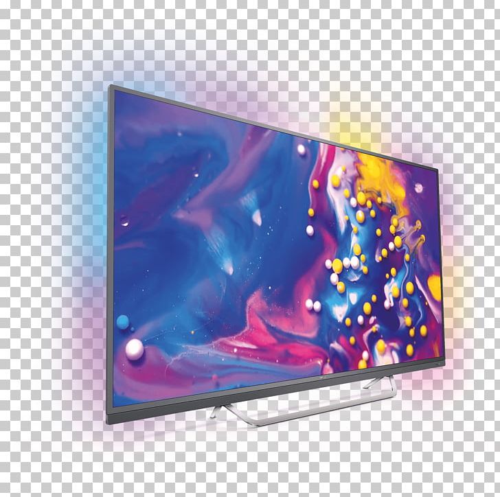 LED-backlit LCD Smart TV 4K Resolution Philips Ambilight PNG, Clipart, Ambilight, Android, Android Tv, Display Device, Flat Panel Display Free PNG Download