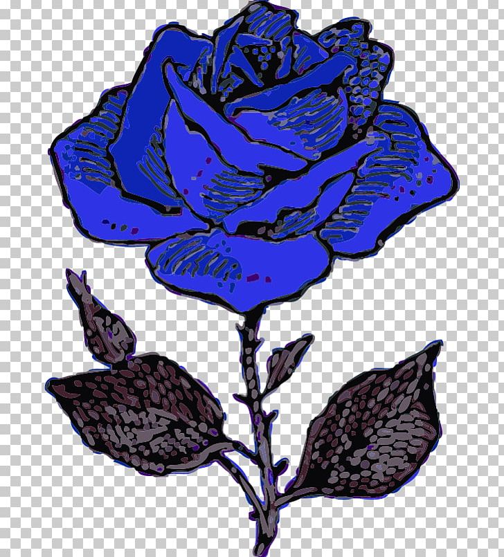 Drawing Rose Flower PNG, Clipart, Blue Rose, Blue Rose Cliparts, Clip Art, Cobalt Blue, Cut Flowers Free PNG Download