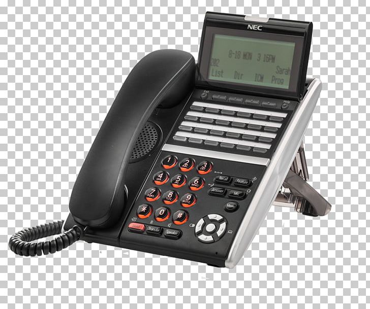 Business Telephone System NEC Handset PNG, Clipart, Backlight, Business, Business Telephone System, Communication, Corded Phone Free PNG Download