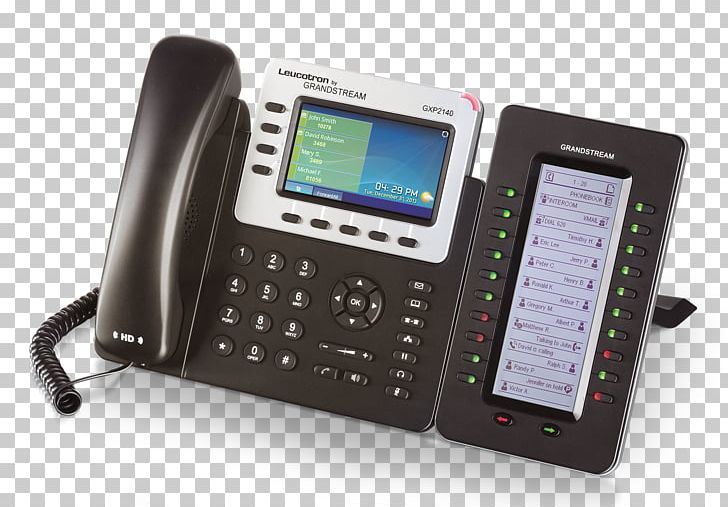 Grandstream GXP2140 VoIP Phone Grandstream Networks Voice Over IP Telephone PNG, Clipart, Communication Device, Electronic Device, Electronics, Extension, Gadget Free PNG Download