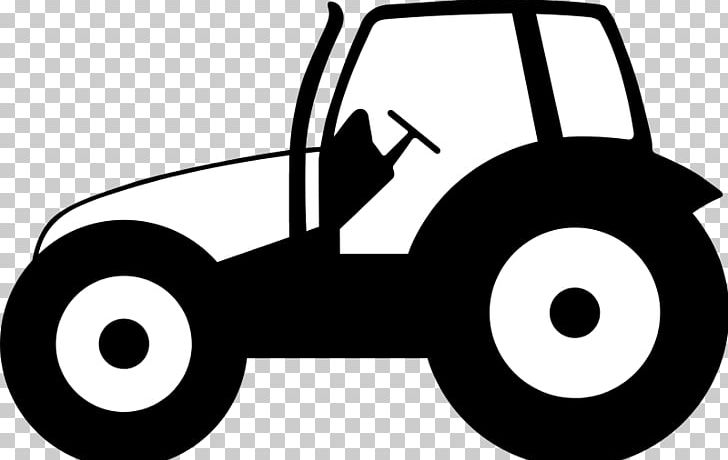 Tractor Computer Icons PNG, Clipart, Artwork, Automotive Design, Backhoe, Black And White, Car Free PNG Download