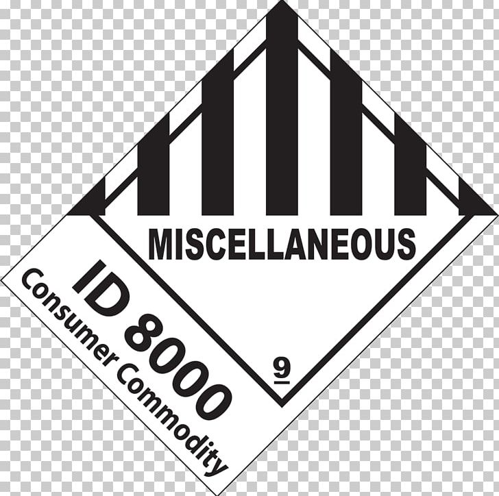 HAZMAT Class 9 Miscellaneous Dangerous Goods Lithium Battery Label Lithium-ion Battery PNG, Clipart, Angle, Area, Black And White, Brand, Dangerous Goods Free PNG Download