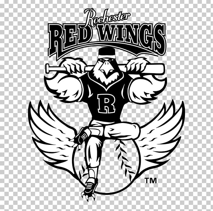 Rochester Red Wings Detroit Red Wings Scalable Graphics PNG, Clipart, Bird, Black, Black And White, Brand, Crest Free PNG Download