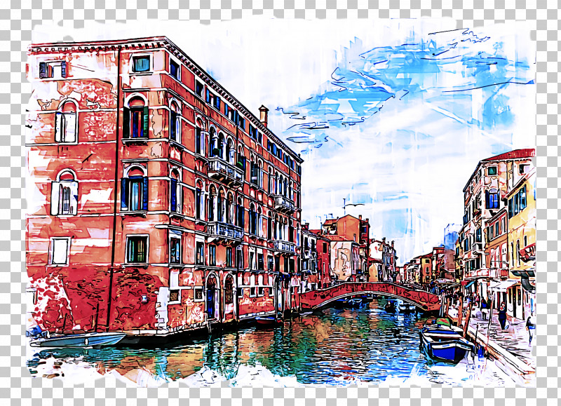 Water Transportation Watercolor Painting Painting Canal Transport PNG, Clipart, Acrylic Paint, Architecture, Canal, Cartoon, Drawing Free PNG Download
