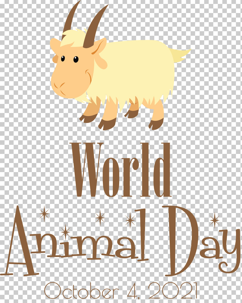 World Animal Day Animal Day PNG, Clipart, Animal Day, Cartoon, Goat, Livestock, Logo Free PNG Download