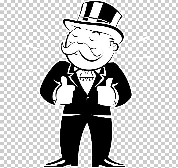 McDonald's Monopoly Rich Uncle Pennybags Game McDonald's Monopoly PNG, Clipart, Are, Are You, Art, Artwork, Black And White Free PNG Download