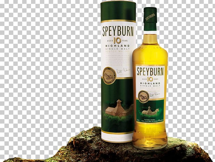 Whiskey Single Malt Whisky Speyburn Distillery Scotch Whisky Speyside Single Malt PNG, Clipart, Alcoholic Drink, American Whiskey, Bottle, Dessert Wine, Distilled Beverage Free PNG Download