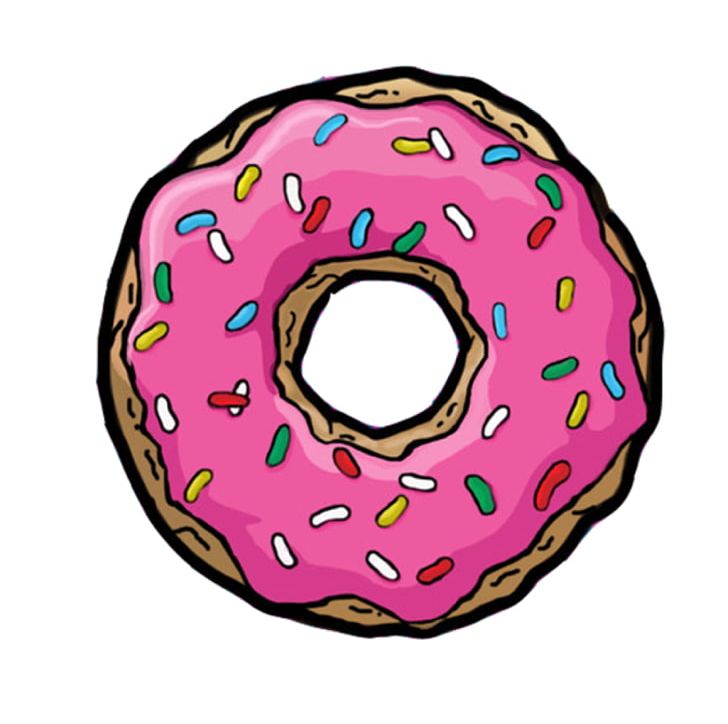 Homer Simpson Donuts Drawing Bakery Sprinkles PNG, Clipart, Bakery, Buttons, Circle, Donut Days Bakery, Donuts Free PNG Download