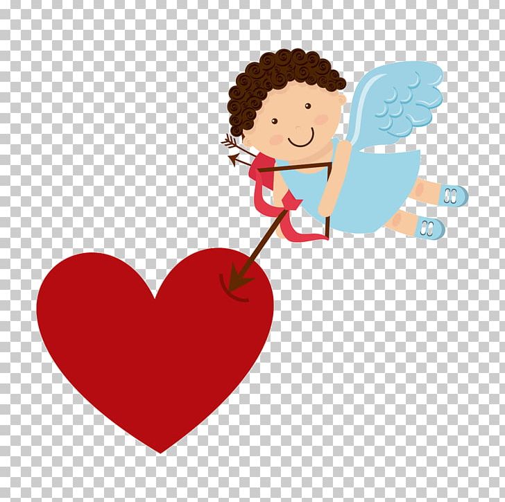 Cupid Cartoon Illustration PNG, Clipart, Arc, Cartoon, Child, Cupid, Fictional Character Free PNG Download