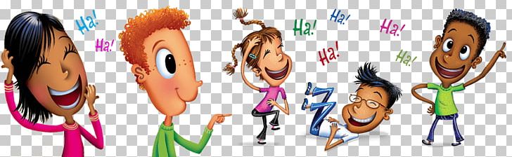 laughing cartoon kids