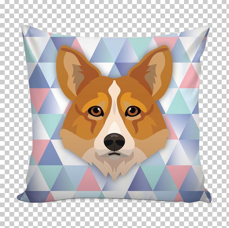 Pembroke Welsh Corgi Throw Pillows Red Fox Dog Breed Png Clipart