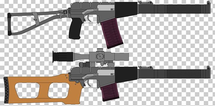 Trigger Sniper Rifle VSS Vintorez AS Val Weapon PNG, Clipart, Air Gun, Airsoft, Angle, Assault Rifle, As Val Free PNG Download