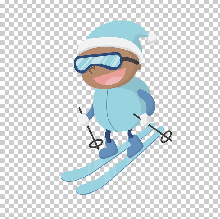 Skiing Winter Sport PNG, Clipart, Adolescence, Art, Artworks, Blue, Cartoon Free PNG Download