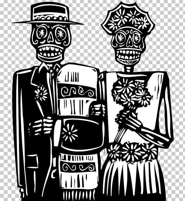 Day Of The Dead Death Illustration PNG, Clipart, Bone, Brand, Bridegroom, Death, Drawing Free PNG Download