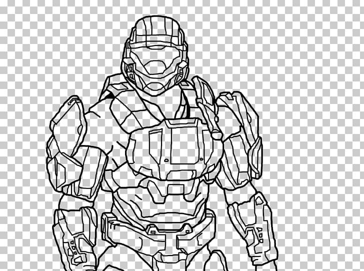 Halo: Reach Halo 3: ODST Halo Wars Master Chief PNG, Clipart, Angle, Arm, Black And White, Bungie, Characters Of Halo Free PNG Download