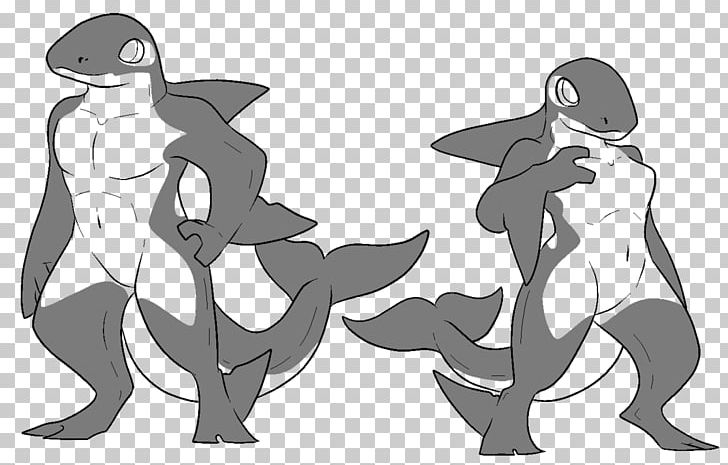 Marine Mammal Killer Whale Line Art Furry Fandom Drawing PNG, Clipart, Anime, Art, Artwork, Black And White, Cartoon Free PNG Download