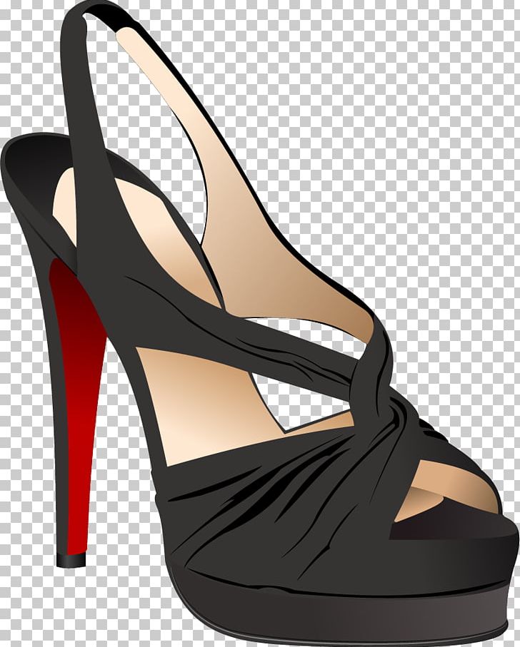 Shoe Sandal High-heeled Footwear Ballet Flat PNG, Clipart, Accessories, Background Black, Black Background, Black Board, Black Hair Free PNG Download