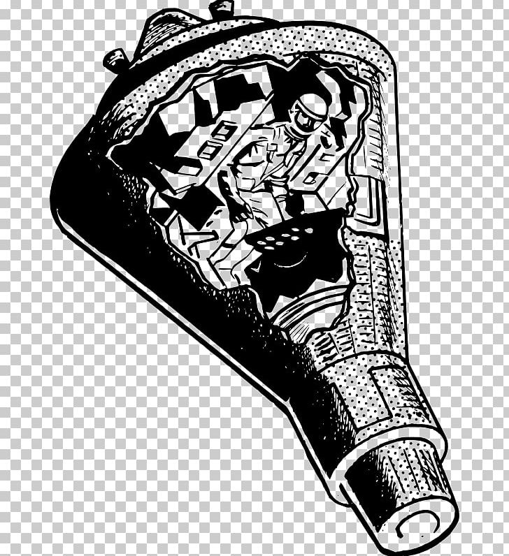 Drawing Space Capsule PNG, Clipart, Art Space, Astronaut, Black And White, Clip Art, Computer Icons Free PNG Download