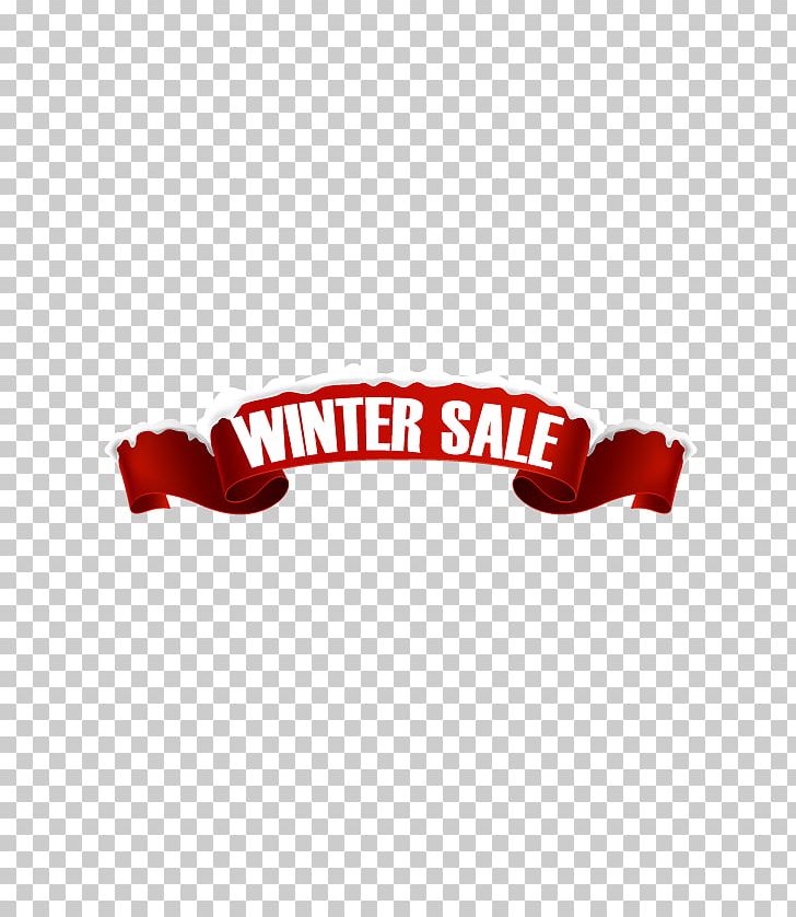 Winter Sales Ribbon PNG, Clipart, Advertising, Banner, Brand, Business, Christmas Free PNG Download