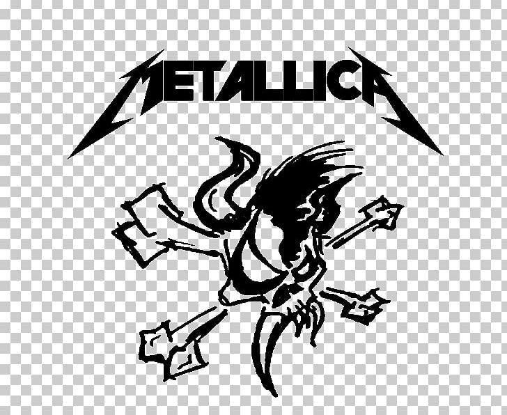 Metallica Musical Ensemble Logo Concert PNG, Clipart, Art, Artwork, Beak, Bird, Black Free PNG Download