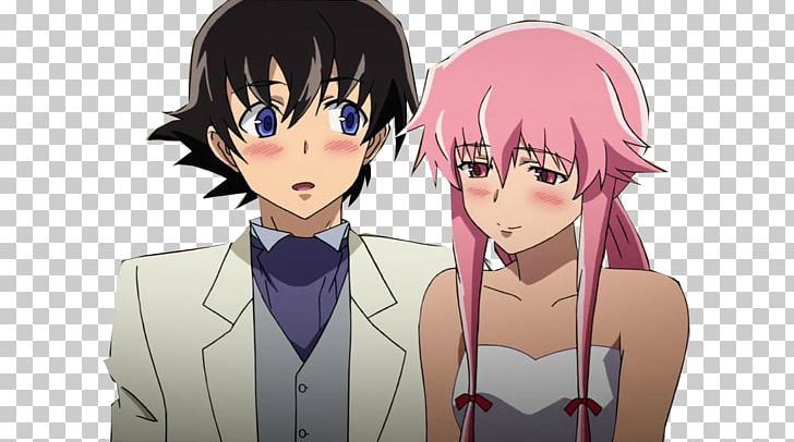 Yuno Gasai Yukiteru Amano Anime Future Diary PNG, Clipart, Anime, Black Hair, Blog, Brown Hair, Cartoon Free PNG Download