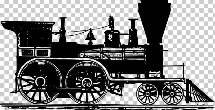 Rail Transport Steam Locomotive Train PNG, Clipart, Black And White, Car, Locomotive, Monochrome, Monochrome Photography Free PNG Download