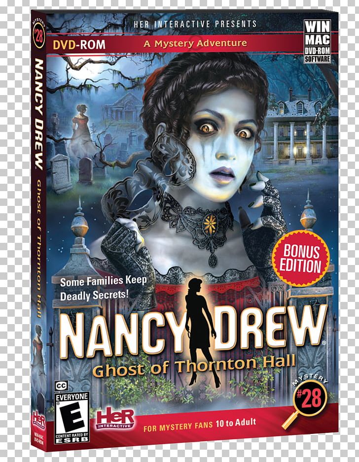 Nancy Drew: Ghost Of Thornton Hall Her Interactive Uncivil Acts (Nancy Drew Mystery PNG, Clipart, Action Figure, Adventure Game, Amazoncom, Android, Computer Software Free PNG Download