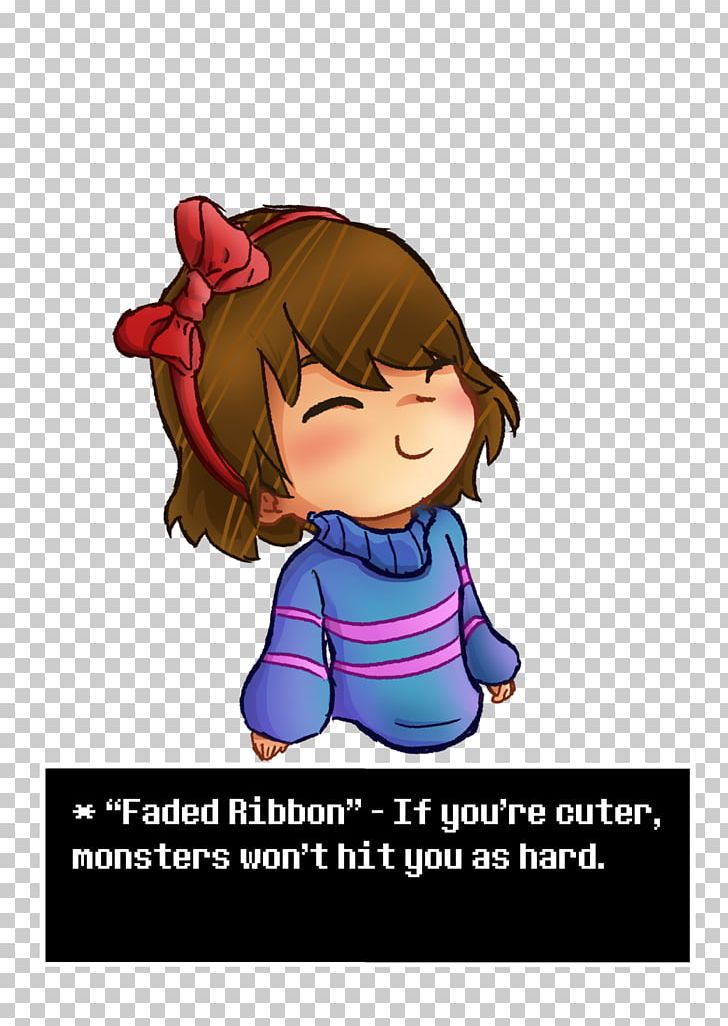 Undertale Drawing Ribbon Faded PNG, Clipart, Art, Boy, Cartoon, Cheek, Child Free PNG Download