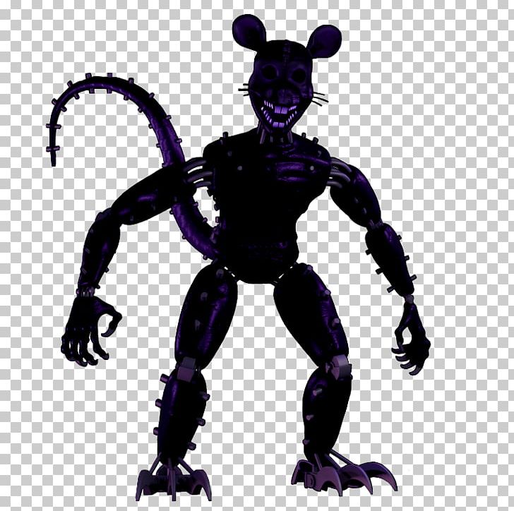 Five Nights At Freddy's 3 Five Nights At Freddy's 4 Black Rat Mouse Laboratory Rat PNG, Clipart, Action Figure, Animals, Animatronic, Black Rat, Cat Free PNG Download