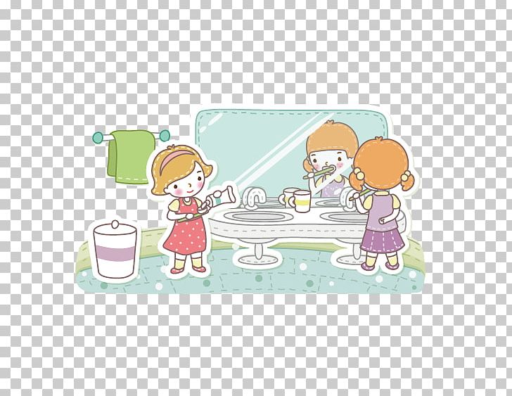 Tooth Brushing Mouthwash U6d17u8138 Cartoon PNG, Clipart, Animation, Bathe, Brush, Brush Stroke, Child Free PNG Download