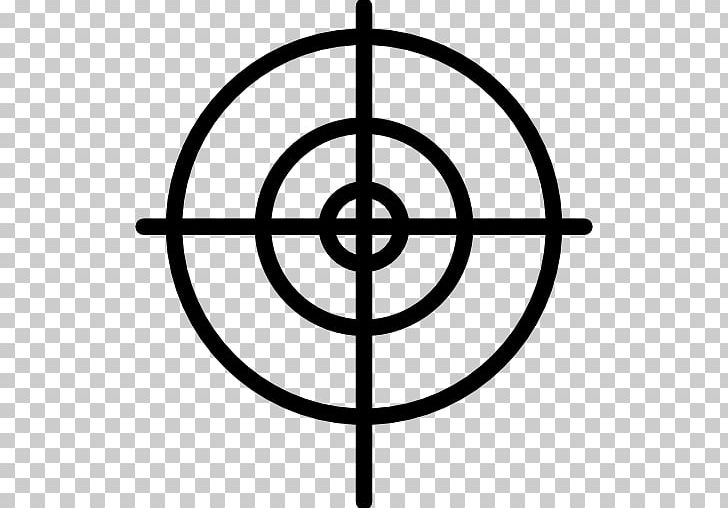 Reticle Computer Icons PNG, Clipart, Aim, Area, Black And White, Circle, Computer Icons Free PNG Download