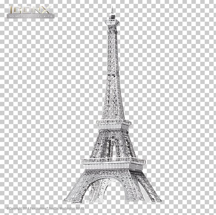 Eiffel Tower Champ De Mars 3D-Puzzle Laser Cutting Laser Engraving PNG, Clipart, 3d Printing, Black And White, Champ De Mars, Cutting, Eiffel Tower Free PNG Download