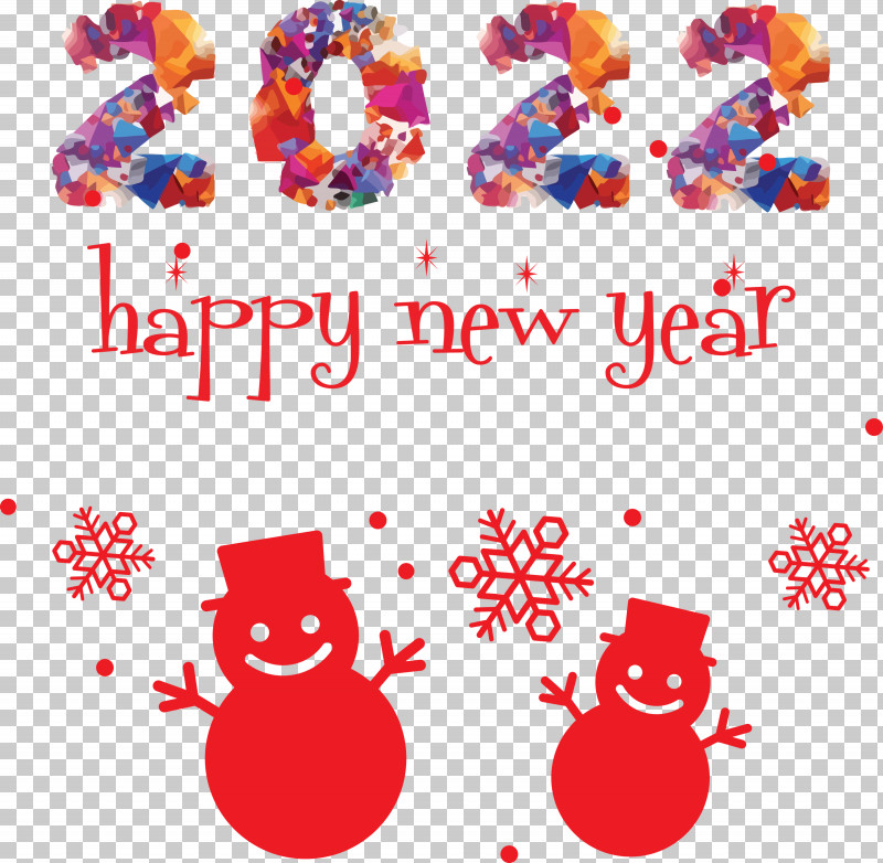 2022 Happy New Year 2022 2022 New Year PNG, Clipart, Geometry, Line, Mathematics, Meter, Red Free PNG Download