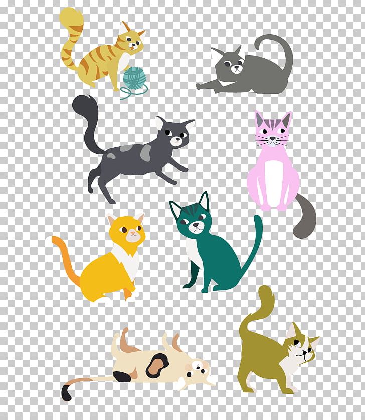 Kitten Black Cat PNG, Clipart, Adobe Illustrator, Animal, Animal Figure, Animals, Area Free PNG Download